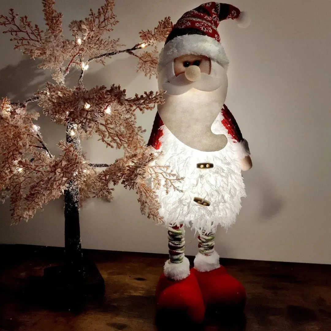 Jucarie de plus Christmas 12762 63сm (White/Red)