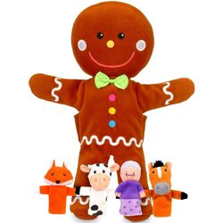 Комплект игрушек для кукольного театра Fiesta Crafts Omul De Turta Dulce FCT-2734