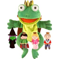 Комплект игрушек для кукольного театра Fiesta Crafts Printul Broscoi FCT-2784