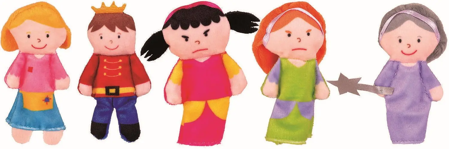 Комплект кукол для кукольного театра Fiesta Crafts Cenusareasa FCT-2795 - 3