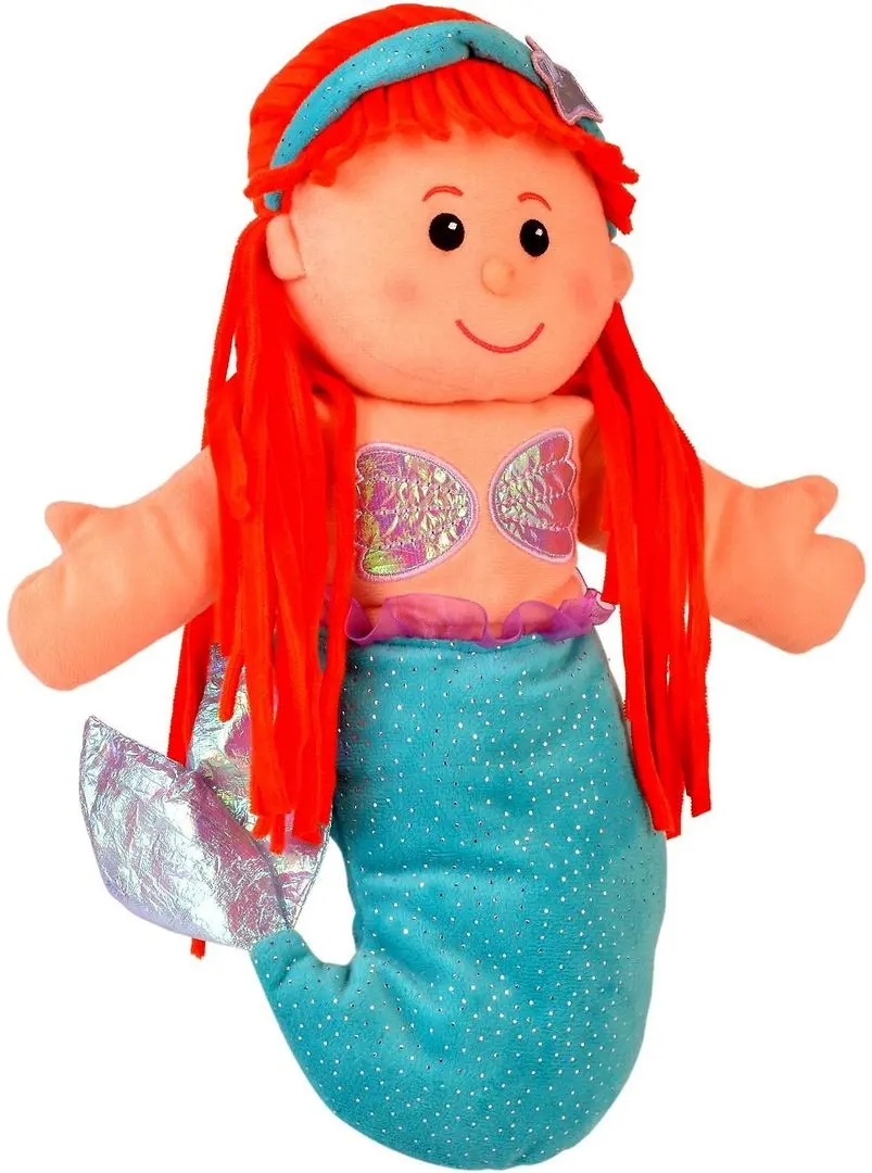 Set marionete de mana Fiesta Crafts Little Mermaid (Blue/Orange) - 2