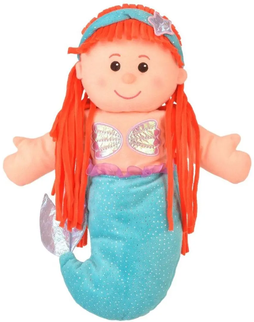 Set marionete de mana Fiesta Crafts Little Mermaid (Blue/Orange) - 3