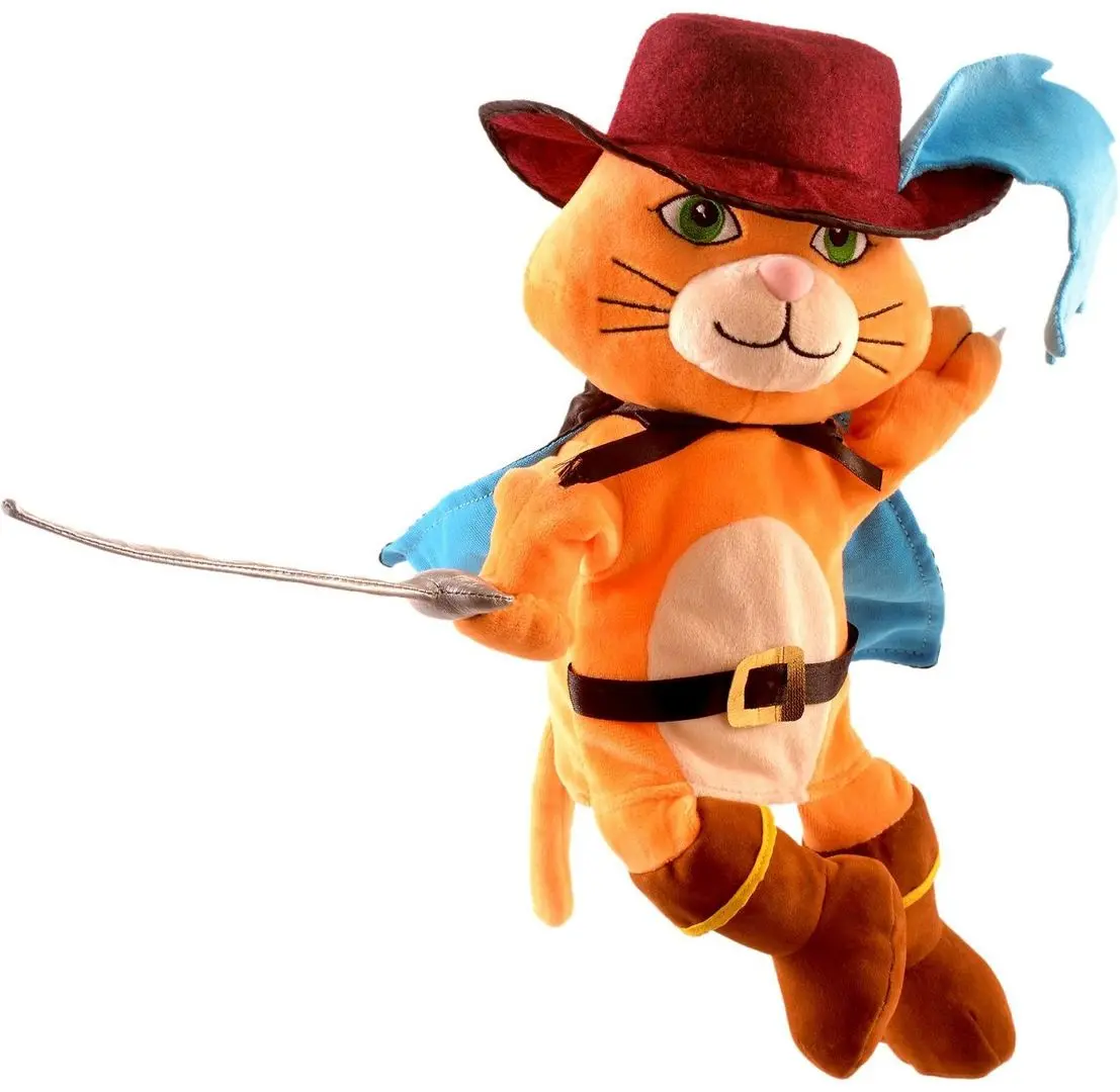 Комплект ручных марионеток Fiesta Crafts Puss in Boots (Brown) - 2