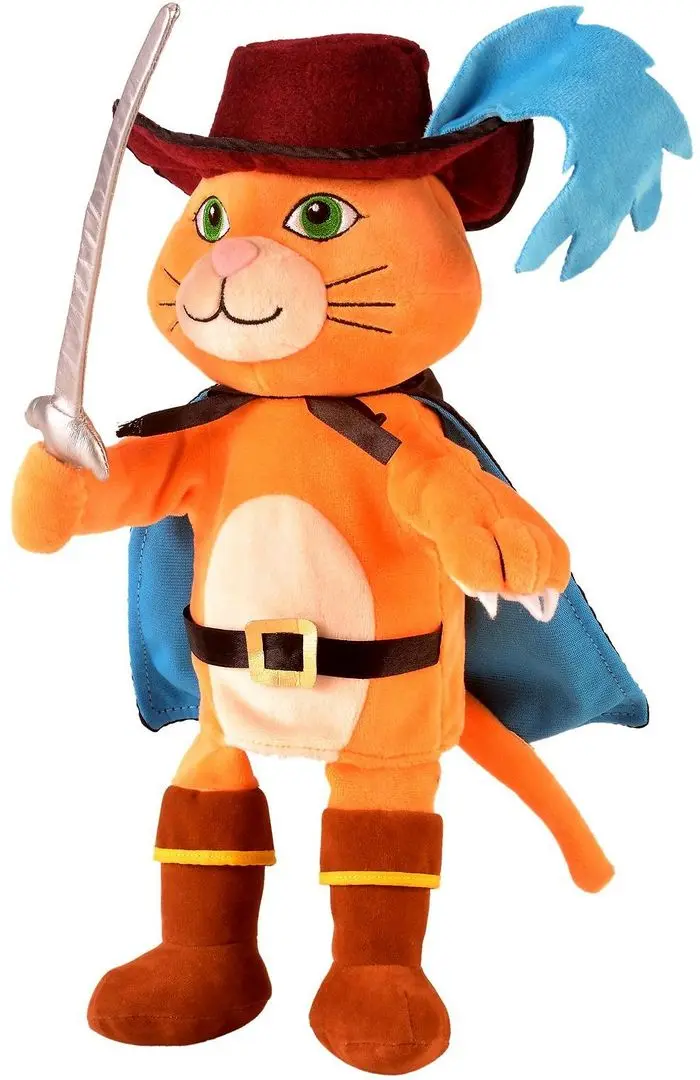 Комплект ручных марионеток Fiesta Crafts Puss in Boots (Brown) - 4