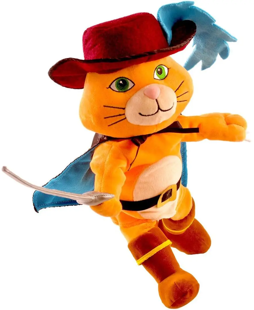 Комплект ручных марионеток Fiesta Crafts Puss in Boots (Brown) - 5