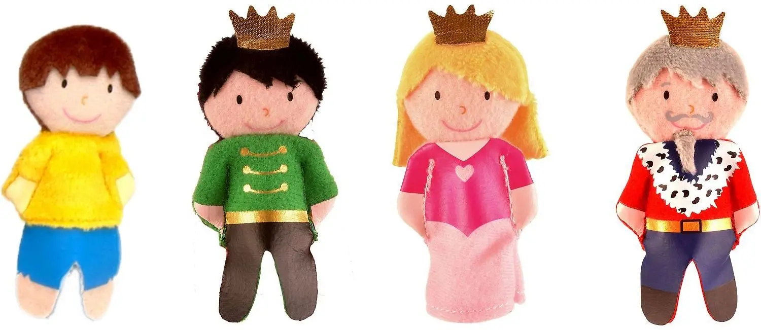 Комплект ручных марионеток Fiesta Crafts Puss in Boots (Brown) - 7