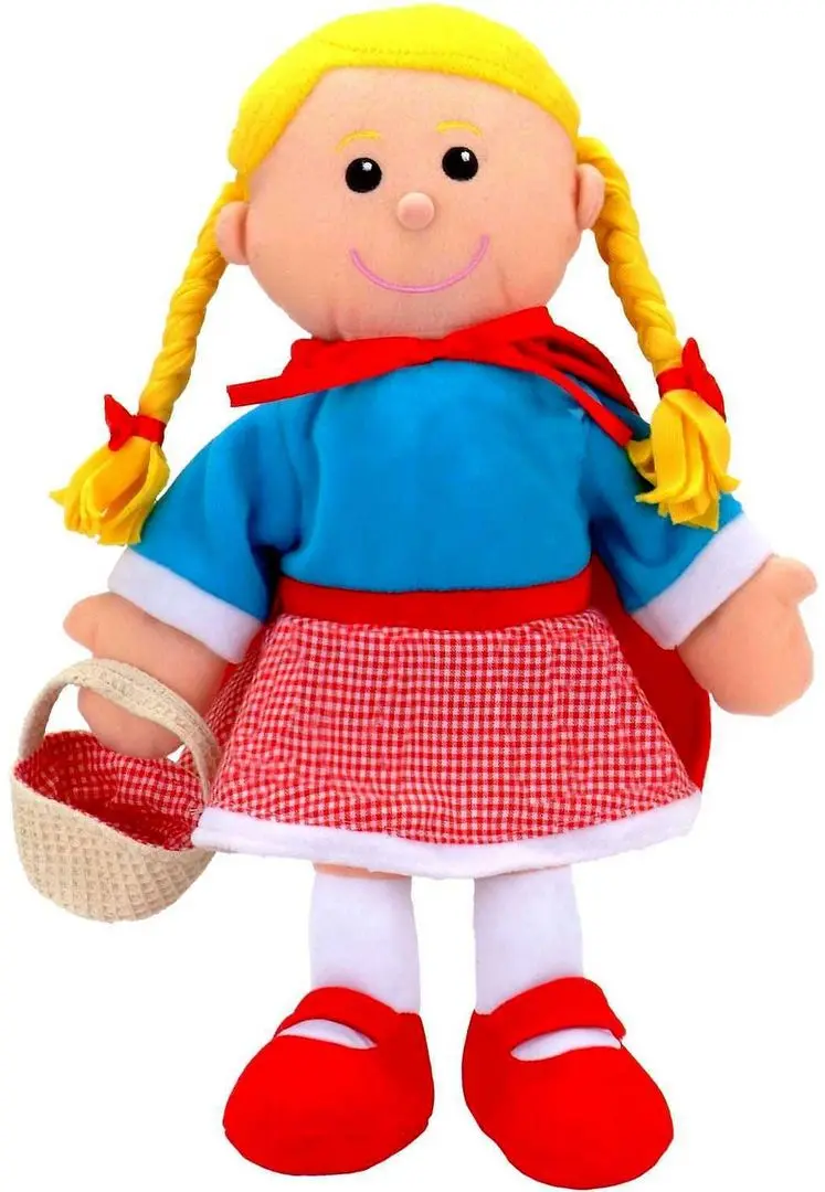 Комплект ручных марионеток Fiesta Crafts Red Riding Hood (Red) - 3