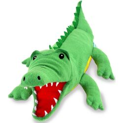 Ручная марионетка Fiesta Crafts Crocodile (Green) Thumb