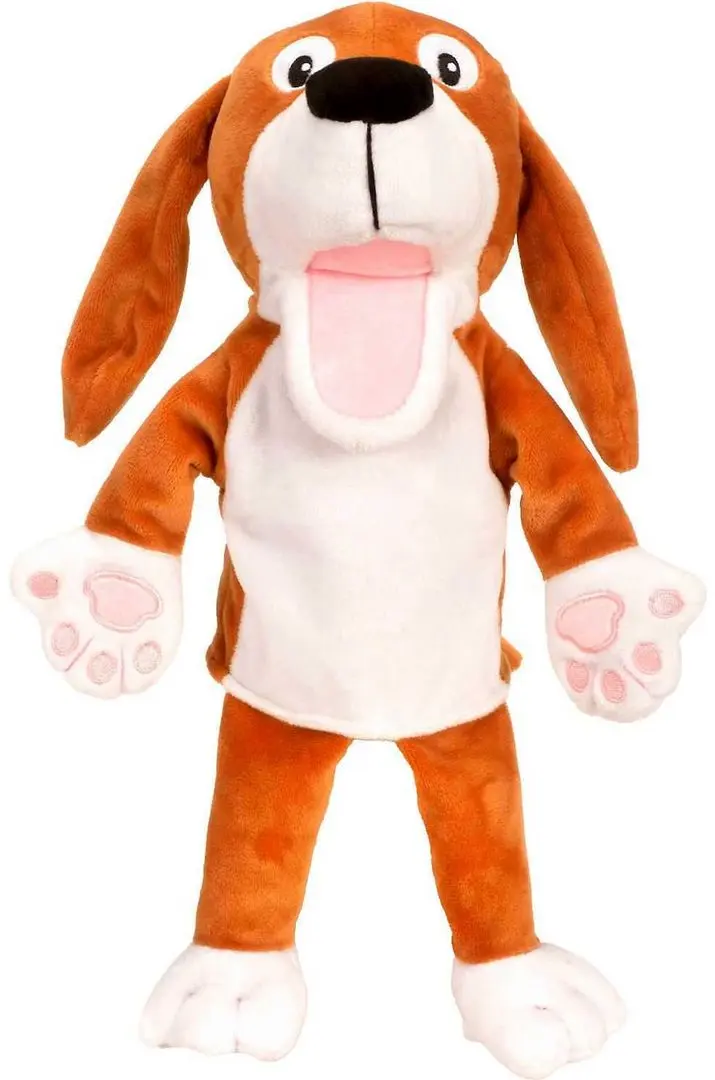 Ручная марионетка Fiesta Crafts Dog (Brown) - 3