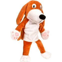 Ручная марионетка Fiesta Crafts Dog (Brown)
