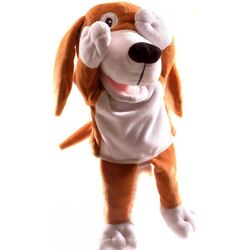 Ручная марионетка Fiesta Crafts Dog (Brown) Thumb