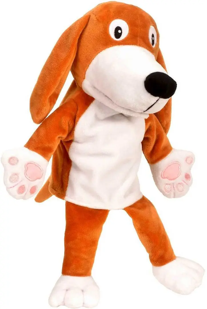 Ручная марионетка Fiesta Crafts Dog (Brown)