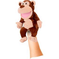 Ручная марионетка Fiesta Crafts Monkey (Brown) Thumb
