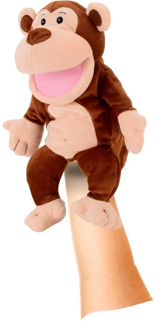 Ручная марионетка Fiesta Crafts Monkey (Brown) - 3