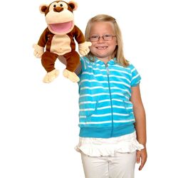 Ручная марионетка Fiesta Crafts Monkey (Brown) Thumb