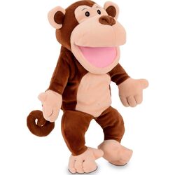 Ручная марионетка Fiesta Crafts Monkey (Brown) Thumb