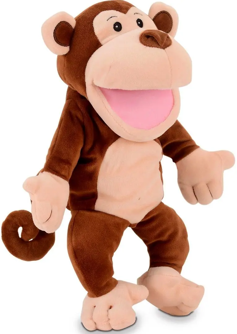 Ручная марионетка Fiesta Crafts Monkey (Brown) - 2