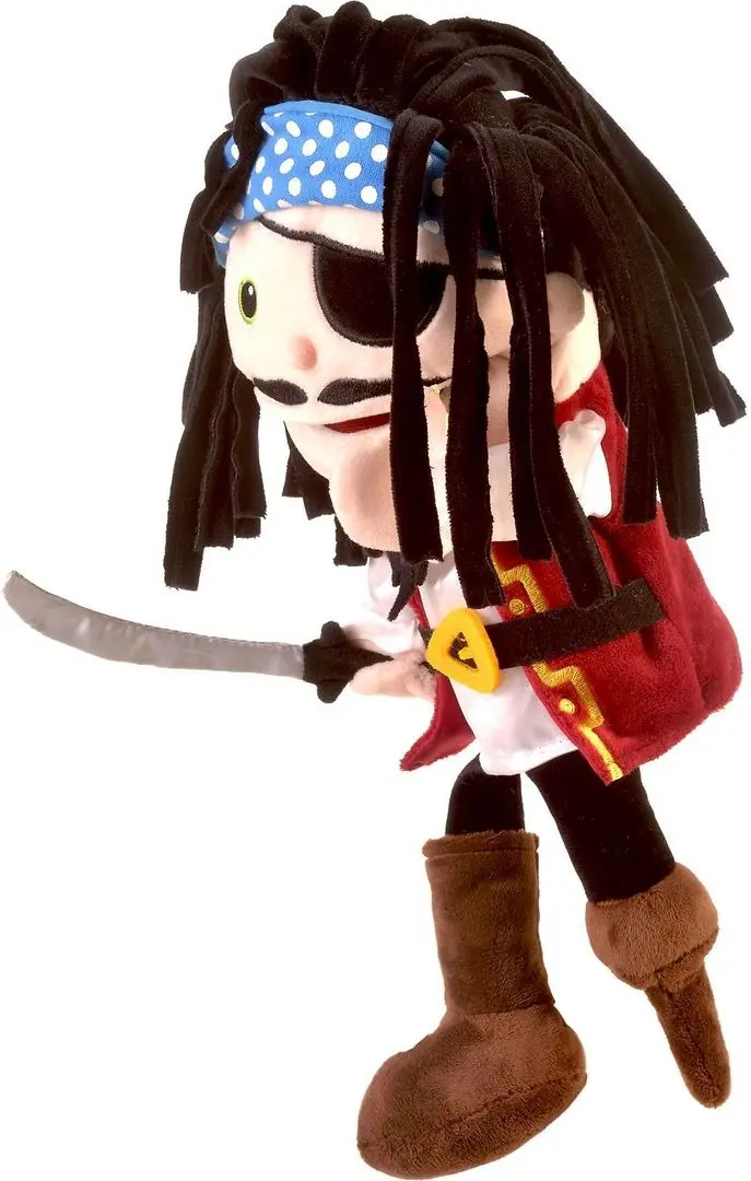 Ручная марионетка Fiesta Crafts Pirate (Brown/Red) - 3