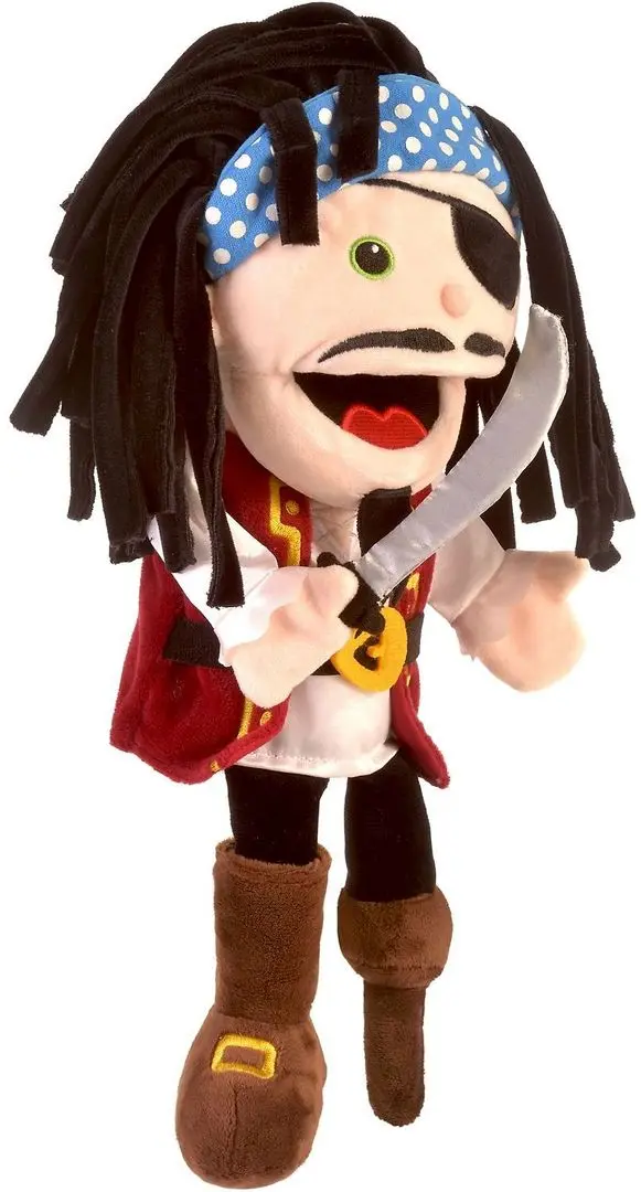 Ручная марионетка Fiesta Crafts Pirate (Brown/Red) - 4