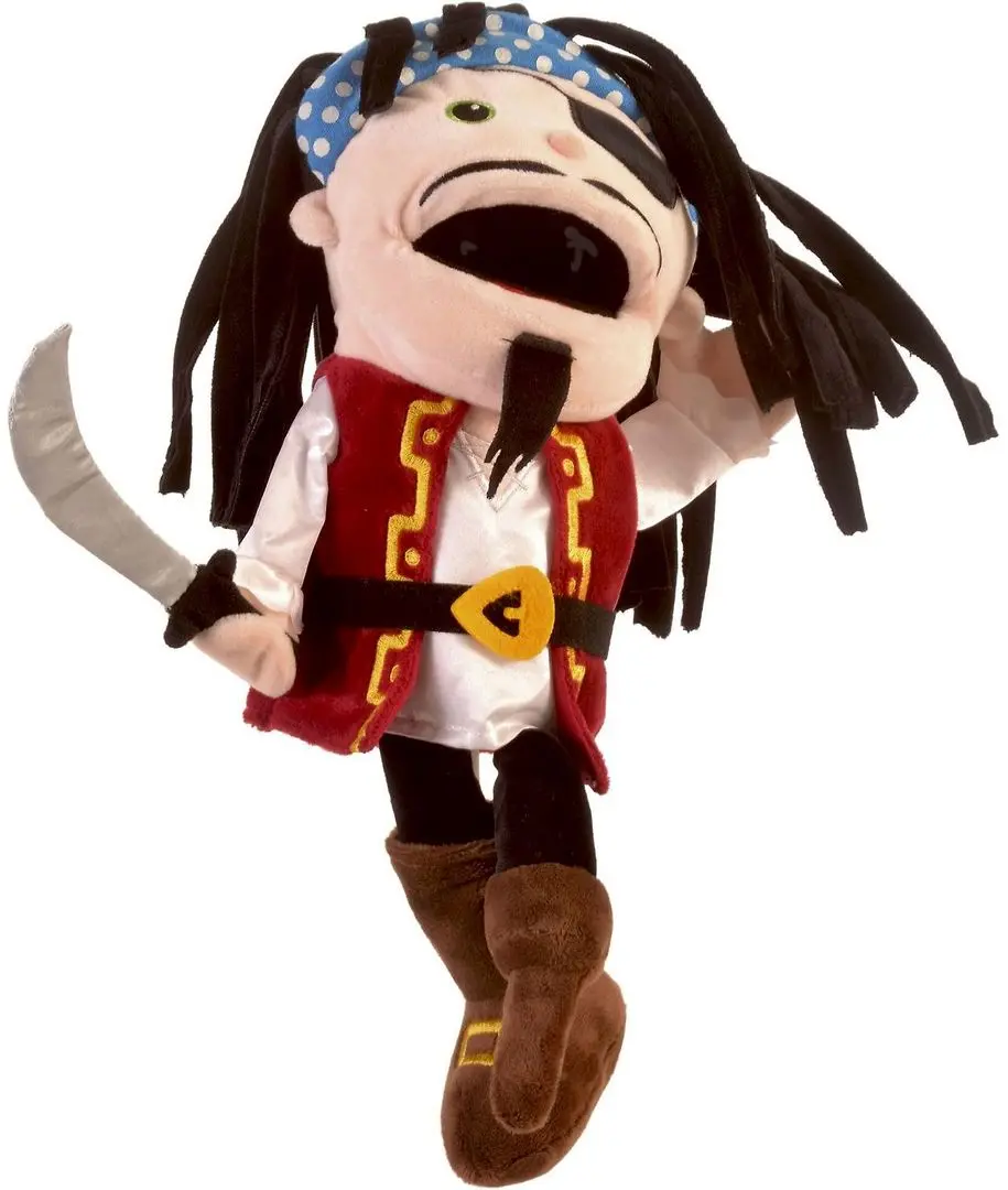 Ручная марионетка Fiesta Crafts Pirate (Brown/Red) - 5