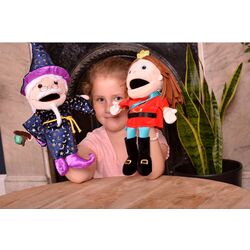 Ручная марионетка Fiesta Crafts Prince (Red/Blue) Thumb