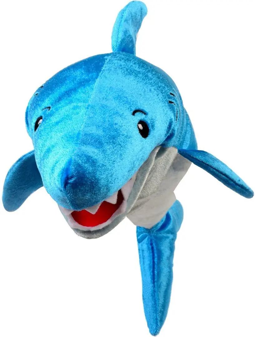 Ручная марионетка Fiesta Crafts Shark (Blue) - 2