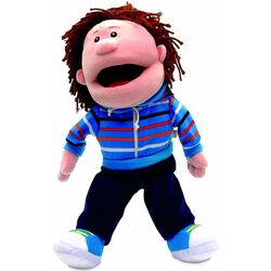 Ручная марионетка Fiesta Crafts White Boy (Blue)