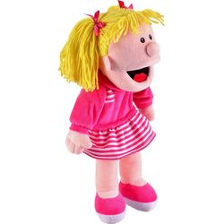 Ручная марионетка Fiesta Crafts White Girl (Pink) Thumb