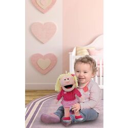 Ручная марионетка Fiesta Crafts White Girl (Pink) Thumb