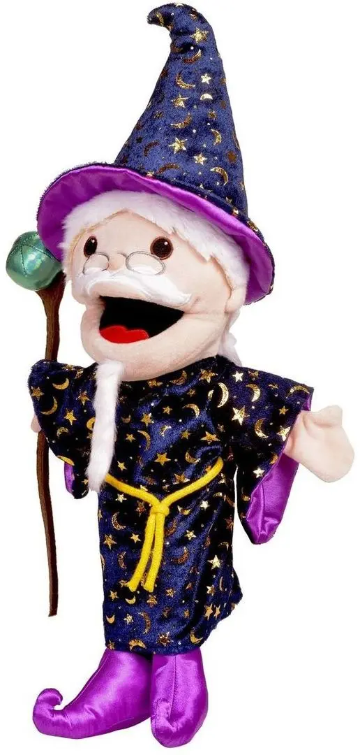 Ручная марионетка Fiesta Crafts Wizard (Blue/Violet) - 2