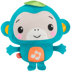 Jucarie de plus interactiva Fisher-Price Music and Sounds Monkey GWT71 (Blue)