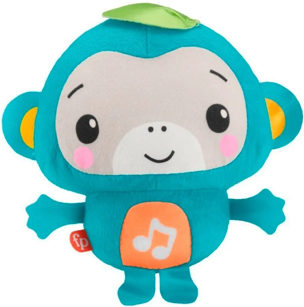 Jucarie de plus interactiva Fisher-Price Music and Sounds Monkey GWT71 (Blue)