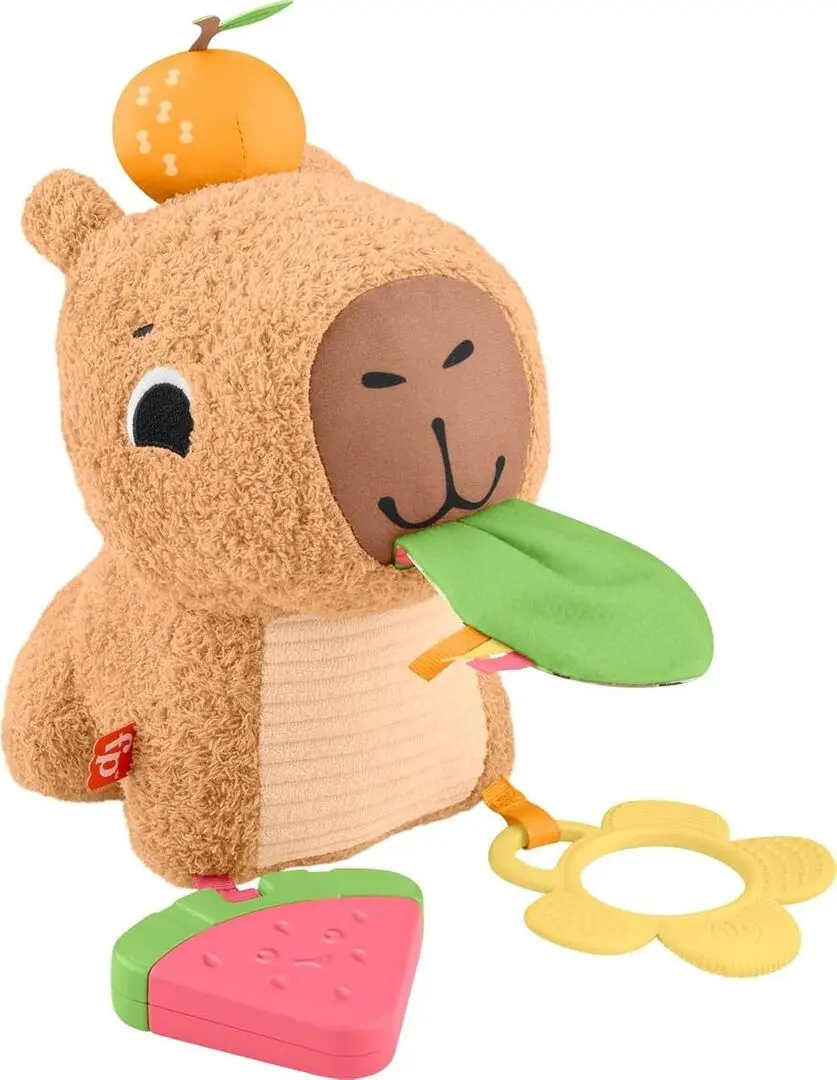 Jucarie de plus Fisher-Price Capybara HYR54 (Beige)