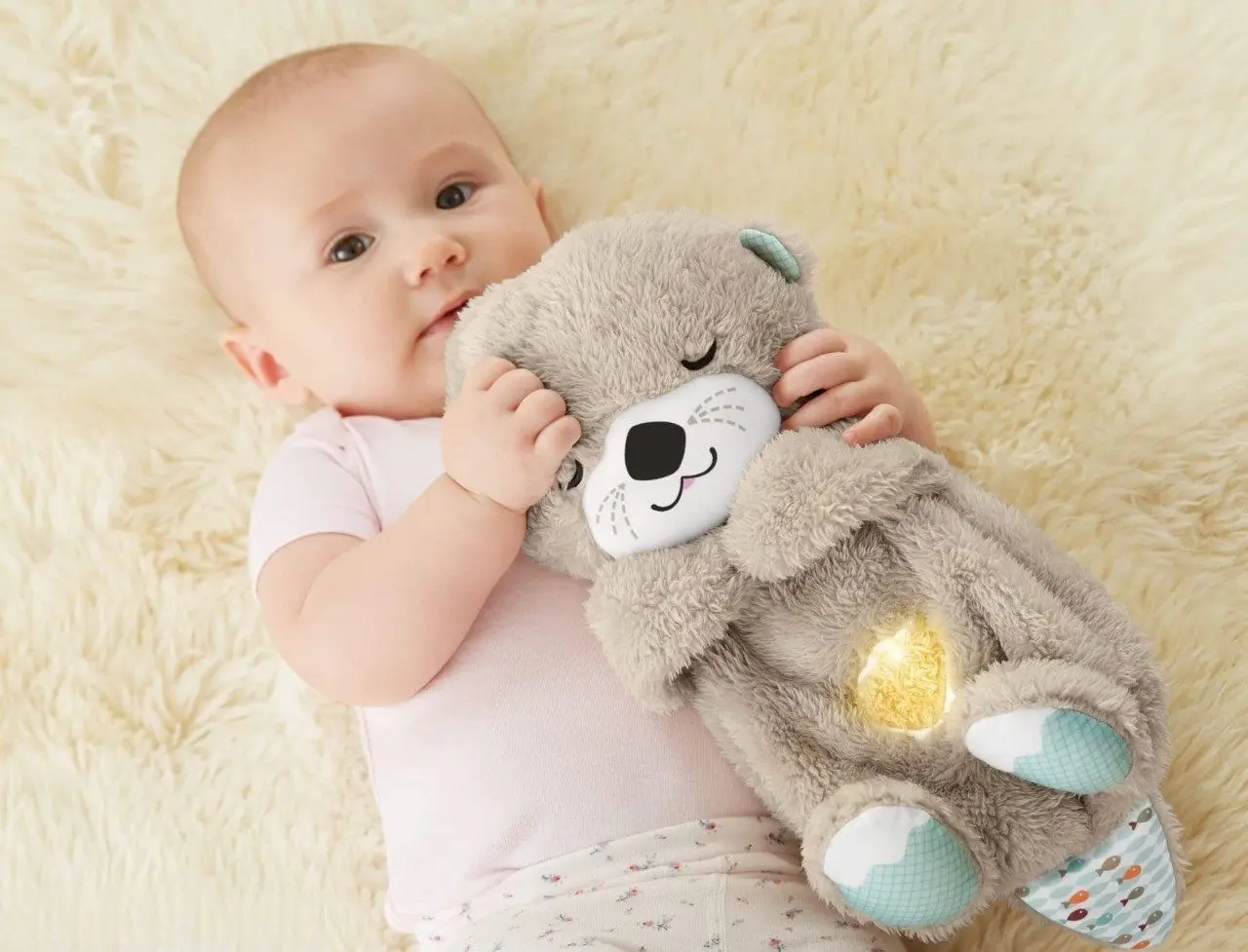 Jucarie de plus Fisher Price Fabulous Dreams of an Otter FXC66 - 3