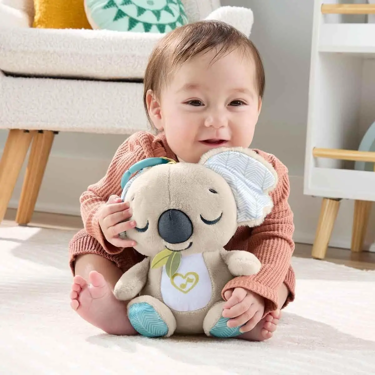 Jucarie de plus Fisher-Price On-the-Go Soother Koala JBD65 (Multicolour) - 2