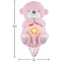 Мягкая игрушка Fisher-Price Soothe ‘n Snuggle Otter JLJ33 (Pink) Thumb