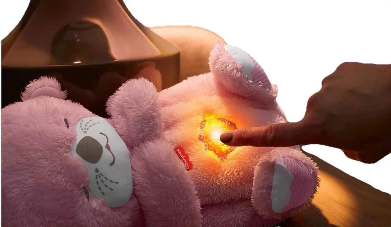 Мягкая игрушка Fisher-Price Soothe ‘n Snuggle Otter JLJ33 (Pink) - 3