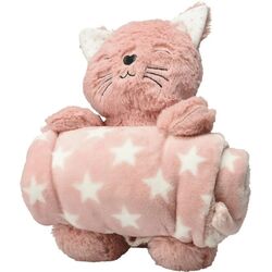 Мягкая игрушка с покрывалом H&S 52489 25cm