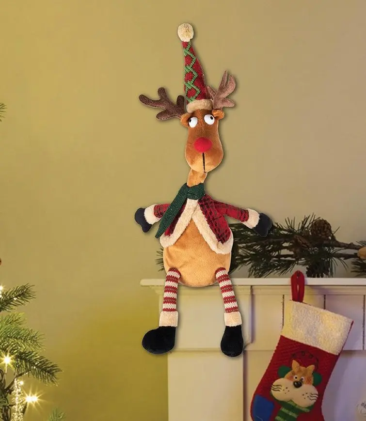 Jucarie moale Home KDD38 38cm (Brown/Red)