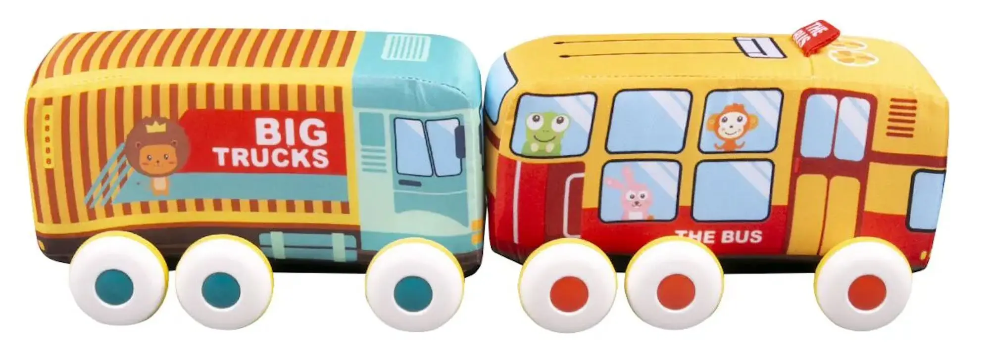 Набор мягких игрушек Huanger Pullback Car (Multicolor)