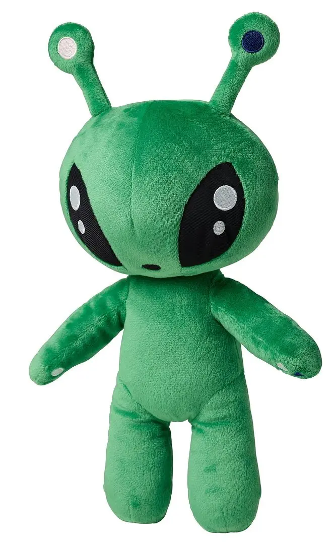 Jucarie moale Ikea Aftonsparv Marțian 34cm (Verde)