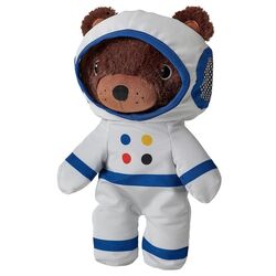 Jucarie moale Ikea Aftonsparv Urs 28cm (Alb/Albastru/Maro)