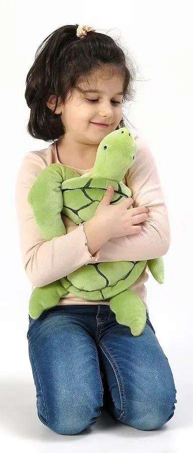 Jucarie de plus Ikea Blavingad Broasca Testoasa 44cm (Verde)