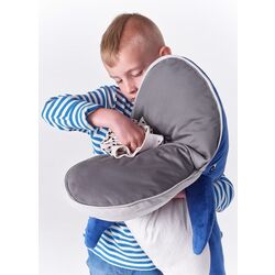 Jucarie de plus Ikea Blavingad Balena 100cm (Albastru) Thumb