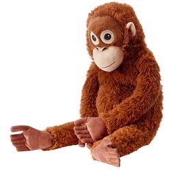 Jucarie de plus Ikea Djungelskog Urangutan 66cm (Cafeniu) Thumb