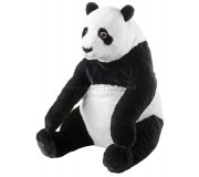 Jucarie de plus Ikea Djungelskog Panda (Negru)