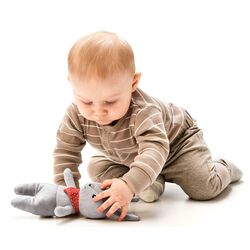 Мягкая игрушка Ikea Gulligast 18cm (Серый/Красный) Thumb