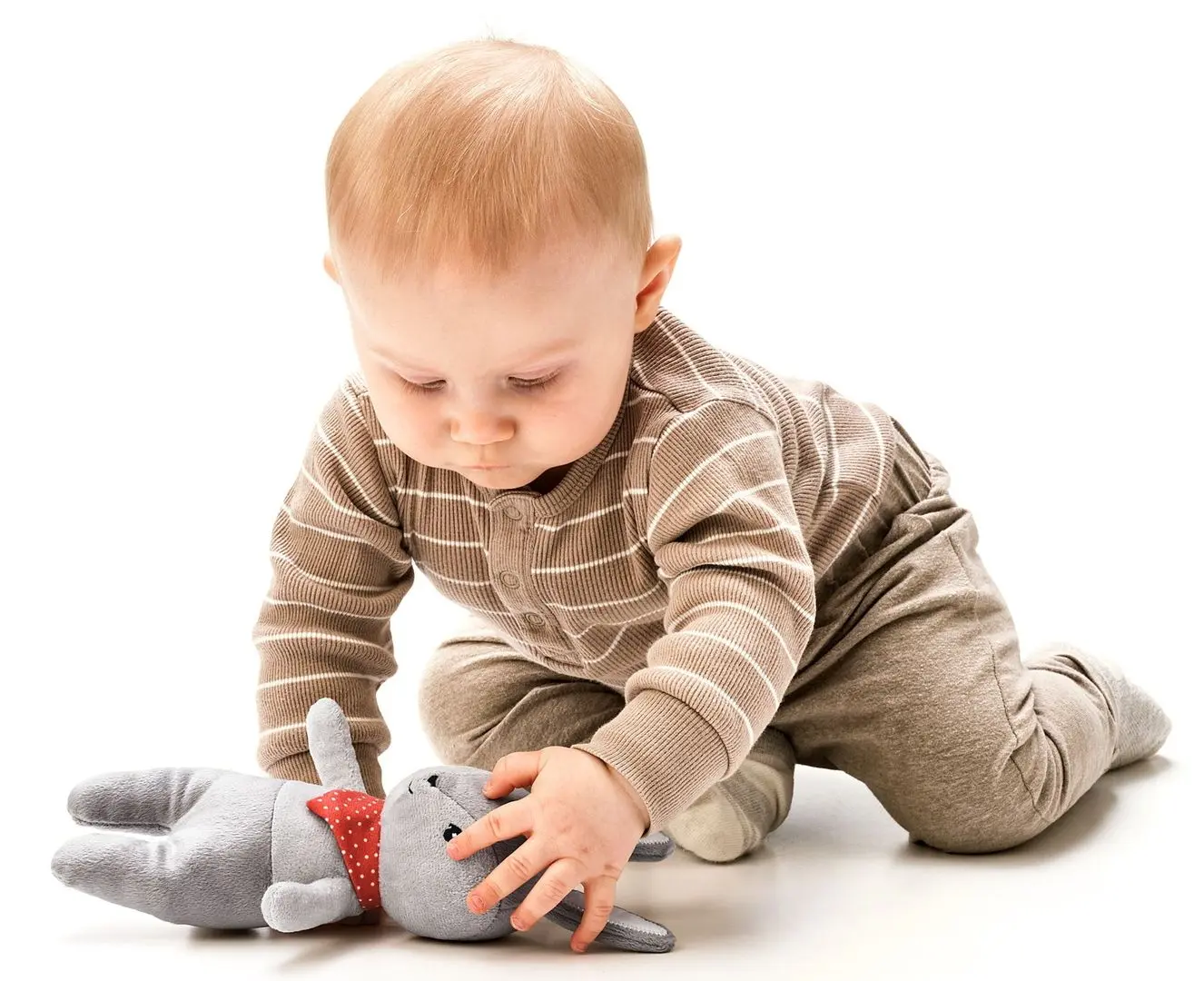 Мягкая игрушка Ikea Gulligast 18cm (Серый/Красный) - 2