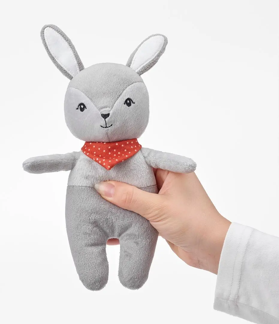 Мягкая игрушка Ikea Gulligast 18cm (Серый/Красный) - 3