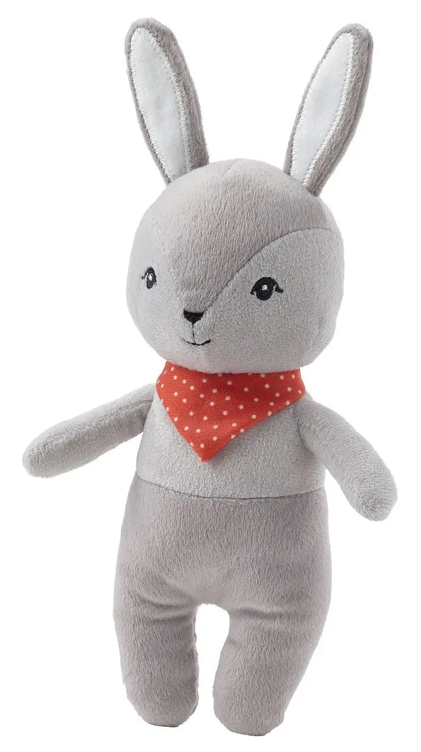 Мягкая игрушка Ikea Gulligast 18cm (Серый/Красный)